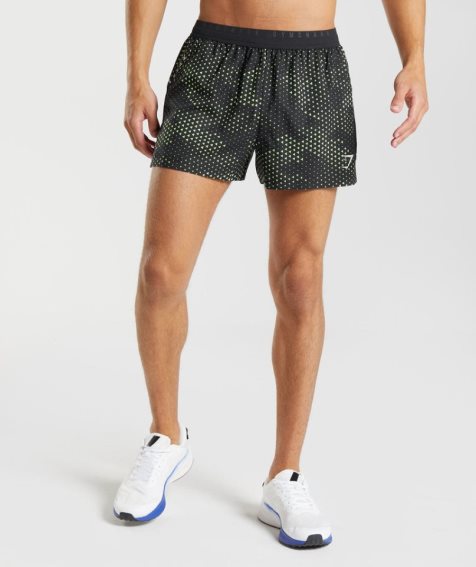 Men's Gymshark Sport 3" Shorts Black | NZ 5ADZLB